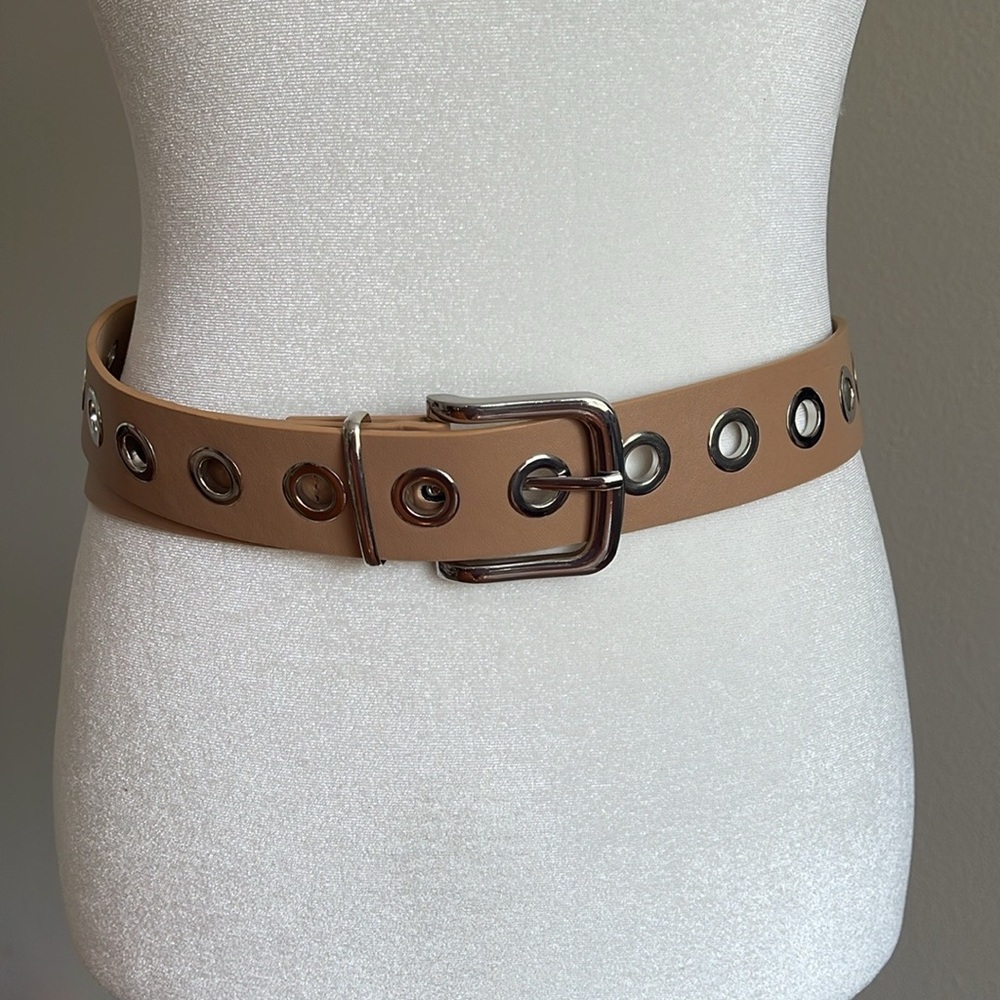 ASOS Tan Grommet Belt Size XL